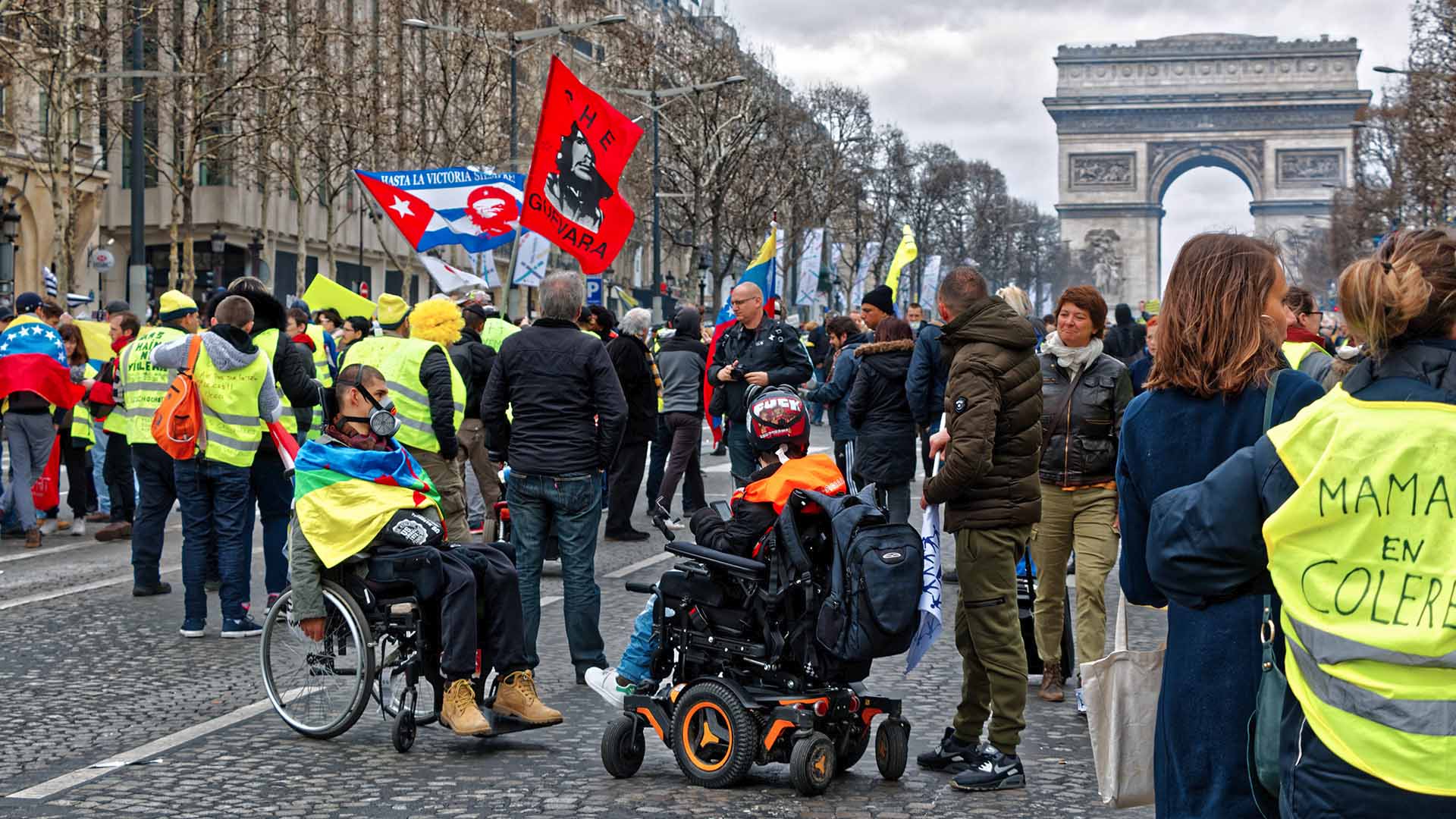 Manifestation des Gilets jaunes le  16-Mars-2019 